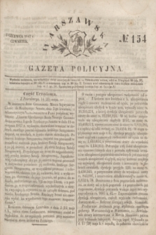 Warszawska Gazeta Policyjna. 1847, No 154 (3 czerwca)