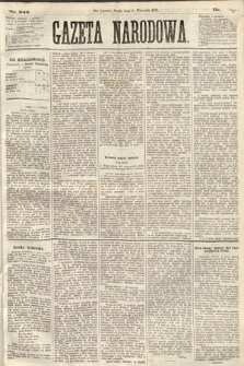 Gazeta Narodowa. 1872, nr 242