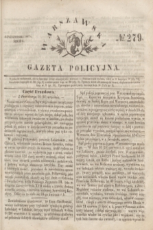 Warszawska Gazeta Policyjna. 1847, № 279 (6 października)