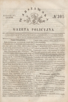 Warszawska Gazeta Policyjna. 1847, № 301 (28 października)
