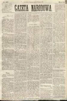 Gazeta Narodowa. 1872, nr 250