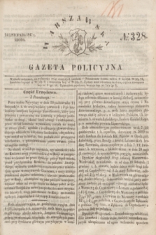 Warszawska Gazeta Policyjna. 1847, № 328 (24 listopada)