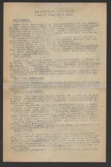 Dziennik Radiowy. 1942, nr 61 (28 lutego)