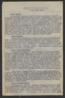 Dziennik Radiowy. 1942 (30 VI)