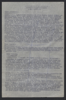 Dziennik Radiowy. 1943 (3 VIII)
