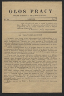 Głos Pracy. R.3, nr 50 (19 grudnia 1942)