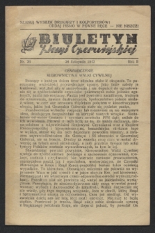 Biuletyn Ziemi Czerwieńskiej. R.2, nr 26 (28 listopada 1942)