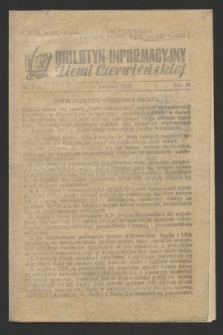 Biuletyn Informacyjny Ziemi Czerwieńskiej. R.3, nr 7 (11 kwietnia 1943) = nr 36
