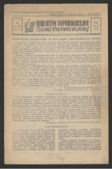 Biuletyn Informacyjny Ziemi Czerwieńskiej. R.3, nr 14 (4 lipca 1943) = nr 43