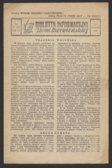 Biuletyn Informacyjny Ziemi Czerwieńskiej. R.3, nr 18 (1 sierpnia 1943) = nr 47