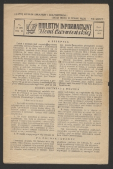 Biuletyn Informacyjny Ziemi Czerwieńskiej. R.3, nr 19 (8 sierpnia 1943) = nr 48