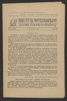 Biuletyn Informacyjny Ziemi Czerwieńskiej. R.3, nr 23 (5 września 1943) = nr 52