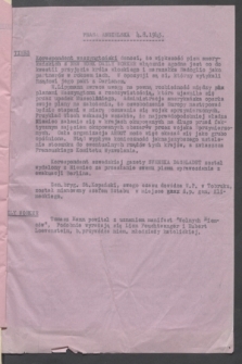 Prasa Angielska. 1943 (4 sierpnia)