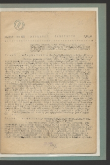 Biuletyn Codzienny. R.3, nr 1045 (8 listopada 1942)