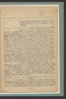 Biuletyn Codzienny. R.3, nr 1044 (9 lutego [i.e.listopada] 1942)