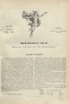 Merkury : dodatek tygodniowy do Ekonomisty. 1867, nr 9 (2 marca)