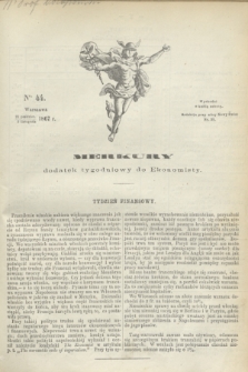 Merkury : dodatek tygodniowy do Ekonomisty. 1867, nr 44 (2 listopada)