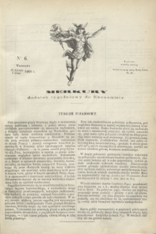 Merkury : dodatek tygodniowy do Ekonomisty. 1868, nr 6 (8 lutego)