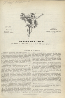 Merkury : dodatek tygodniowy do Ekonomisty. 1868, nr 36 (9 września)