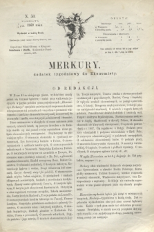 Merkury : dodatek tygodniowy do Ekonomisty. 1869, N. 50 (15 grudnia) + dod.