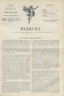 Merkury : dodatek tygodniowy do Ekonomisty. R.6, № 18 (4 maja 1871)