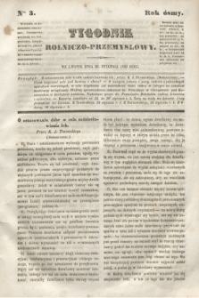 Tygodnik Rolniczo-Przemysłowy. R.8, Nro. 3 (20 stycznia 1845)