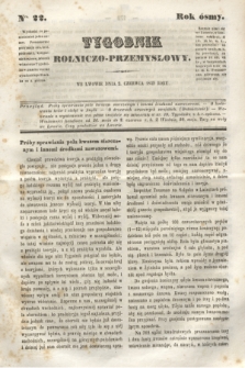Tygodnik Rolniczo-Przemysłowy. R.8, Nro. 22 (2 czerwca 1845)