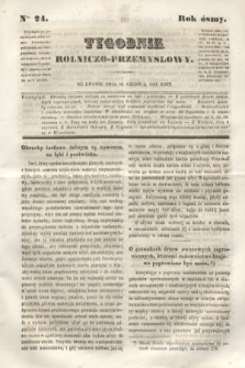 Tygodnik Rolniczo-Przemysłowy. R.8, Nro. 24 (16 czerwca 1845)