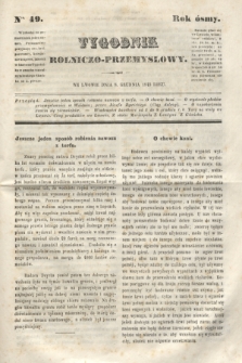 Tygodnik Rolniczo-Przemysłowy. R.8, Nro. 49 (8 grudnia 1845)