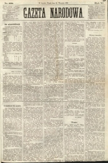 Gazeta Narodowa. 1872, nr 258