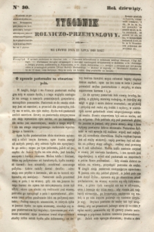 Tygodnik Rolniczo-Przemysłowy. R.9, Nro. 30 (27 lipca 1846)