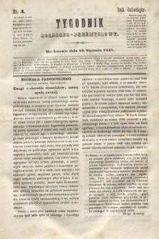 Tygodnik Rolniczo-Przemysłowy. R.10, nr 3 (19 stycznia 1847) + dod.