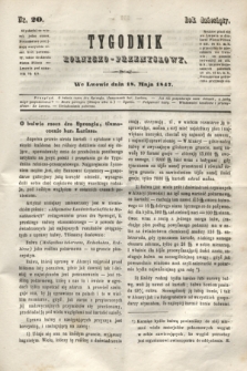 Tygodnik Rolniczo-Przemysłowy. R.10, nr 20 (18 maja 1847)