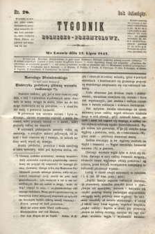 Tygodnik Rolniczo-Przemysłowy. R.10, nr 28 (12 lipca 1847)