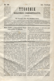 Tygodnik Rolniczo-Przemysłowy. R.10, nr 52 (28 grudnia 1847)