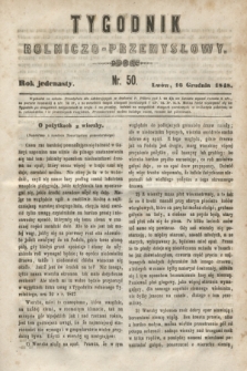 Tygodnik Rolniczo-Przemysłowy. R.11, nr 50 (16 grudnia 1848)