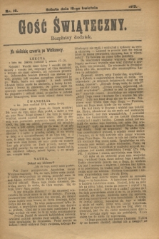 Gość Świąteczny : bezpłatny dodatek. 1913, nr 16 (19 kwietnia)