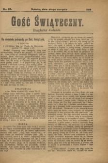 Gość Świąteczny : bezpłatny dodatek. 1916, nr 35 (26 sierpnia)