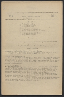 Polska Informacja Prasowa. R.4, nr 40 (15 października 1943)