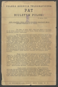 Biuletyn Polski. 1943, [nr 2] (22 marca)