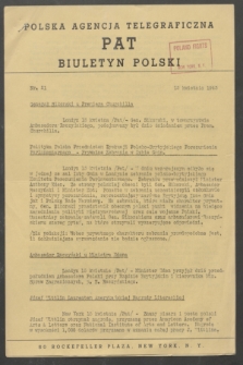 Biuletyn Polski. 1943, nr 21 (15 kwietnia)