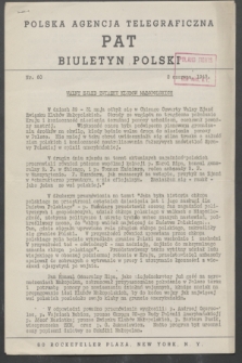 Biuletyn Polski. 1943, nr 60 (2 czerwca)