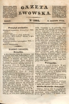 Gazeta Lwowska. 1842, nr 104