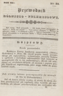 Przewodnik rólniczo-przemysłowy. R.3, Ner 24 [1838/1839]