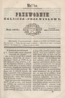 Przewodnik Rólniczo-Przemysłowy. R.6, nr 11 (1 grudnia 1842)
