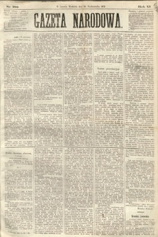 Gazeta Narodowa. 1872, nr 288