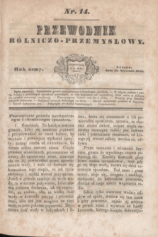 Przewodnik Rólniczo-Przemysłowy. R.8, nr 14 (15 stycznia 1845)