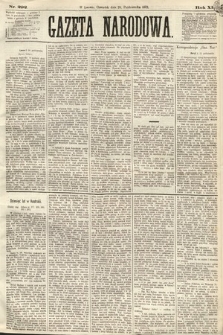 Gazeta Narodowa. 1872, nr 292