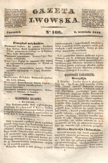 Gazeta Lwowska. 1842, nr 106
