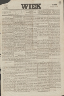 Wiek : wychodzi rano codziennie, wyjąwszy dni poświąteczne. 1864, nr 18 (6 marca)